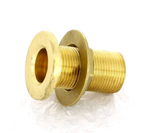 Выпуск резервуарный Tiemme 3/4 НР с фланцем и контргайкой без заглушки 1500179