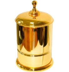 Ведро мусорное напольное Boheme Imperiale золото 10408