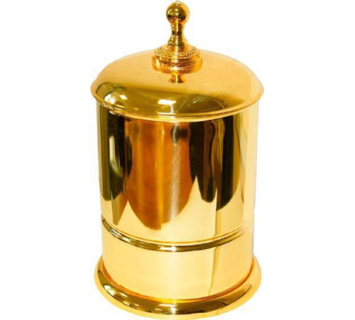 Ведро мусорное напольное Boheme Imperiale золото 10408