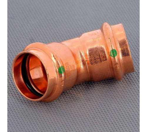 Угол пресс 45° Viega Profipress 28 мм медь 292362