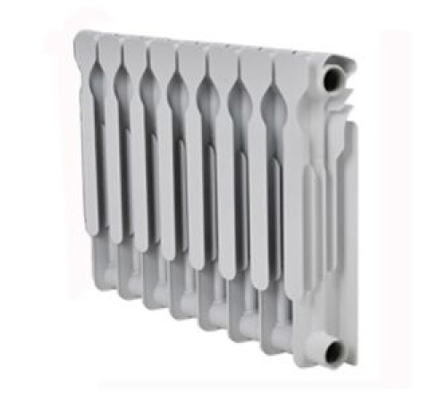 Радиатор биметаллический Kromwell Neo Bm 350 10 секций боковое подключение RAL 9016 Kromwell.Neo.Bm.Fly.350/10k