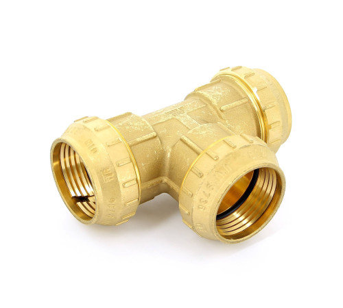 Тройник обжимной Tiemme 63х4.5 мм 3400060