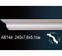 Карниз потолочный Perfect AB144 160x160x2000 мм AB144