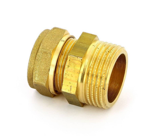 Муфта компрессионная Tiemme 1100 22х1 наружная резьба 1100017