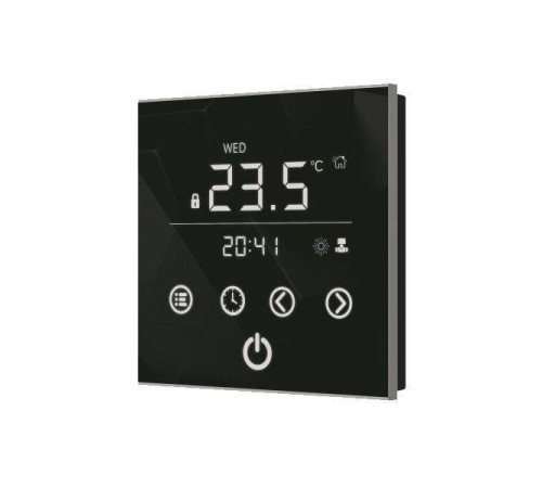 Регулятор электронный программный Varmann Vartronic сенсорный черный 703101