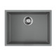 Кухонная мойка Omoikiri Tedori 54-U Tetogranit 55x42 см leningrad grey 4993540