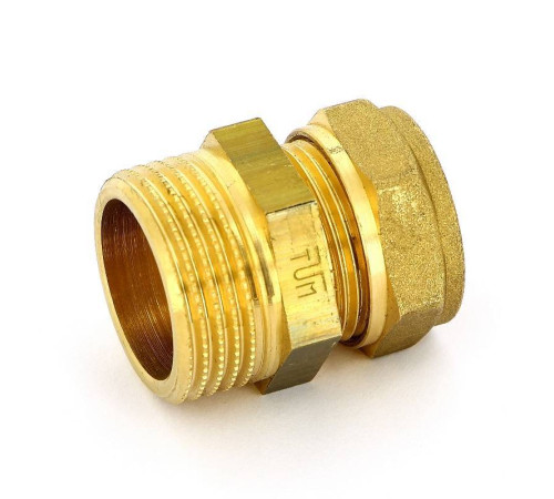 Муфта компрессионная Tiemme 1100 22х1 наружная резьба 1100017