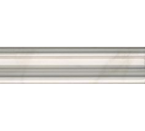 Бордюр багет Kerama Marazzi Висконти белый 20х5 см BLB042