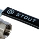 Кран шаровой STOUT с фильтром грубой очистки 1/2 ВР-ВР SVF-0001-000015