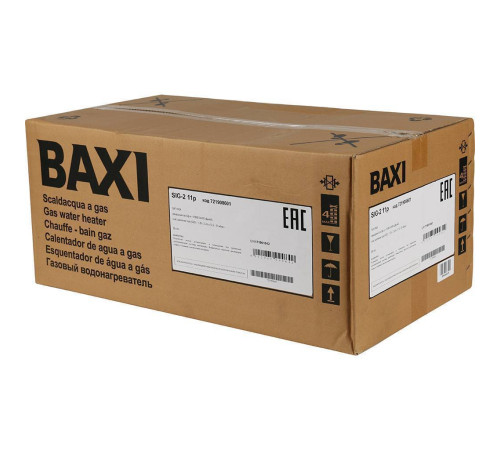 Газовая колонка Baxi SAG SIG-2 11p 7219086