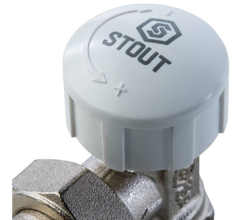 Клапан термостатический STOUT угловой 1/2 SVT-0002-000015