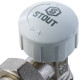 Клапан термостатический STOUT угловой 1/2 SVT-0002-000015
