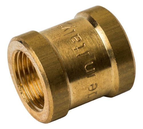 Муфта латунная STOUT ВВ 3/8 SFT-0005-003838