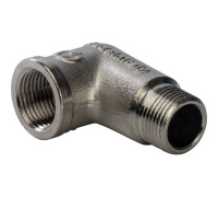 Угольник STOUT никелированный 3/8 НВ SFT-0012-000038