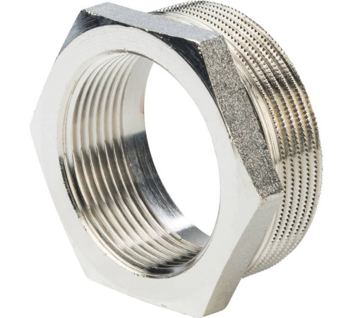 Футорка STOUT никелированная 2x1 1/2 SFT-0029-002112