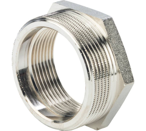 Футорка STOUT никелированная 2x1 1/2 SFT-0029-002112