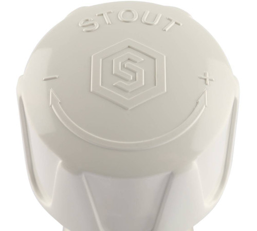 Клапан терморегулирующий ручной STOUT SVRs прямой 1/2 с неподъемным шпинделем SVRs-1172-000015