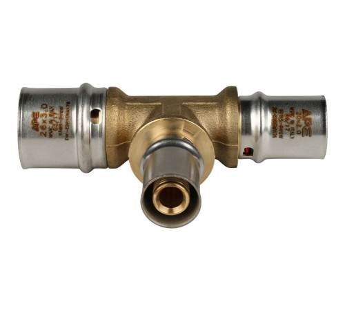 Тройник переходной STOUT 26х16х20 пресс для металлопластиковых труб SFP-0005-261620