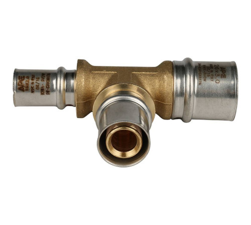 Тройник переходной STOUT 26х20х16 пресс для металлопластиковых труб SFP-0005-262016