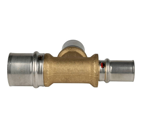 Тройник переходной STOUT 26х20х16 пресс для металлопластиковых труб SFP-0005-262016