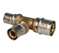 Тройник переходной STOUT 26х20х20 пресс для металлопластиковых труб SFP-0005-262020