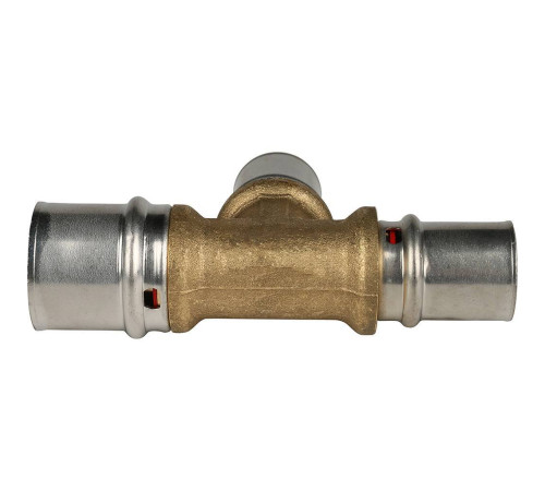 Тройник переходной STOUT 26х20х20 пресс для металлопластиковых труб SFP-0005-262020