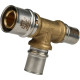 Тройник переходной STOUT 26х20х20 пресс для металлопластиковых труб SFP-0005-262020