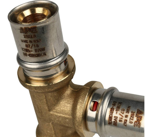 Тройник переходной STOUT 26х20х20 пресс для металлопластиковых труб SFP-0005-262020