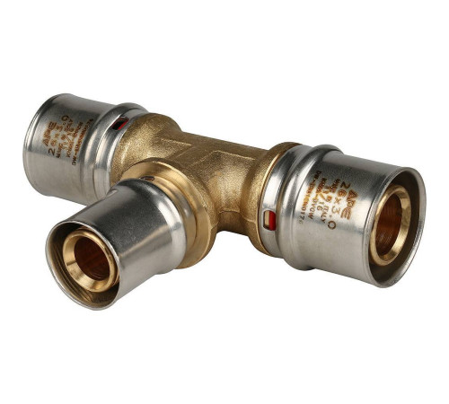 Тройник переходной STOUT 26х20х26 пресс для металлопластиковых труб SFP-0005-262026