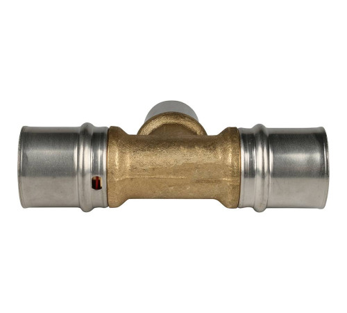 Тройник переходной STOUT 26х20х26 пресс для металлопластиковых труб SFP-0005-262026
