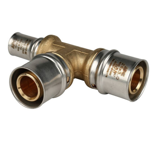 Тройник переходной STOUT 26х26х16 пресс для металлопластиковых труб SFP-0005-262616