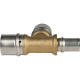 Тройник переходной STOUT 26х26х16 пресс для металлопластиковых труб SFP-0005-262616