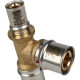 Тройник переходной STOUT 26х26х16 пресс для металлопластиковых труб SFP-0005-262616