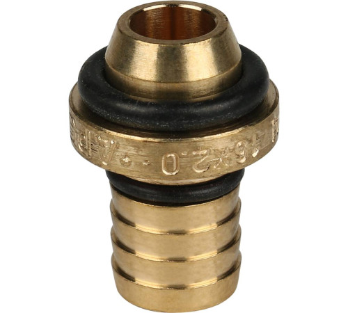 Угольник-переходник STOUT 16x1/2 внутренняя резьба винтовой SFS-0007-001216