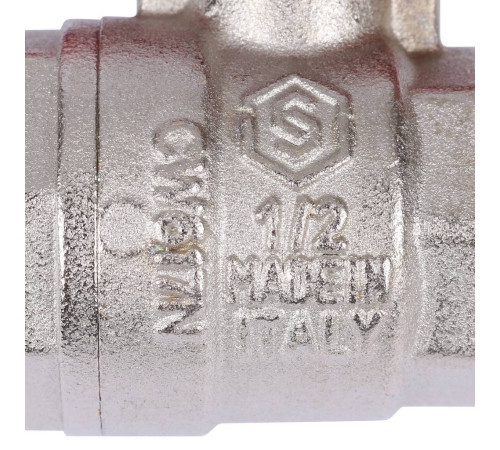 Кран шаровой полнопроходной STOUT ВР/НР ручка бабочка 1/2 с американкой EPDM SVB-1007-000015
