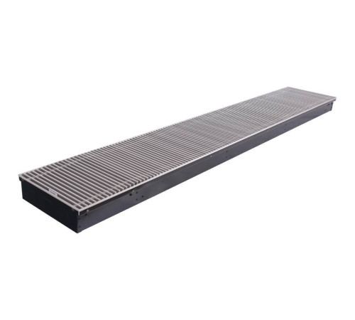 Конвектор внутрипольный STOUT SCN 80x300x1800 мм с роликовой решёткой SCN-1100-0830180
