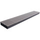 Конвектор внутрипольный STOUT SCN 80x300x1800 мм с роликовой решёткой SCN-1100-0830180