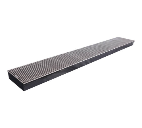 Конвектор внутрипольный STOUT SCN 80x300x2000 мм с роликовой решёткой SCN-1100-0830200