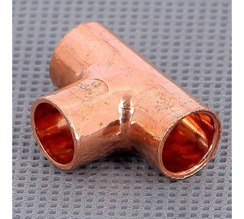 Тройник медный под пайку Viega 10 мм 104092