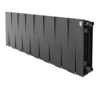 Радиатор биметаллический Royal Thermo PianoForte 300 Noir Sable 10 секций нижнее подключение НС-1682356