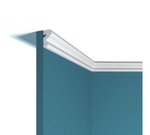 Карниз потолочный Perfect Plus P76 ударопрочный полимер 135x135x2000 мм P76