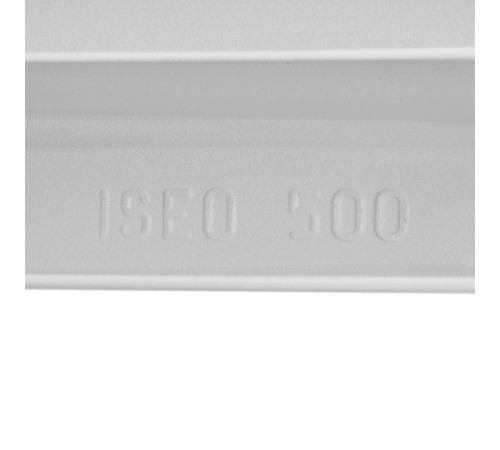 Радиатор алюминиевый Global ISEO 500 10 секций боковое подключение RAL 9010 IS05001010