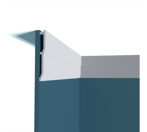 Карниз потолочный Perfect Plus P175 из ударопрочного полимера 2000x150x150 мм P175