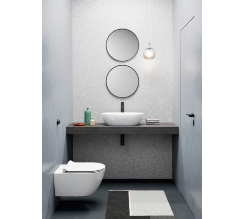 Раковина-чаша накладная GSI Pura 600х370 мм белый глянцевый 883411