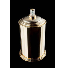 Ведро мусорное напольное Boheme Murano Cristal золото 10907-CRST-G