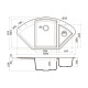 Кухонная мойка Omoikiri Sakaime 105C-DC Tetogranit 105,7x57,5 см темный шоколад 4993208