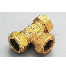 Тройник обжимной Tiemme 8х8х8 мм 1100139