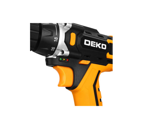 Дрель-шуруповерт аккумуляторная DEKO Banger 20V ONE+ 1x2.0 Ач 083-1116