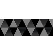 Декор Laparet Sigma Perla чёрный 20х60 см 17-03-04-463-0