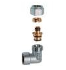 Угольник цанговый FAR 3/4 ВР с концовкой для металлопластиковых труб 32х3 мм FC 5311 34 276275